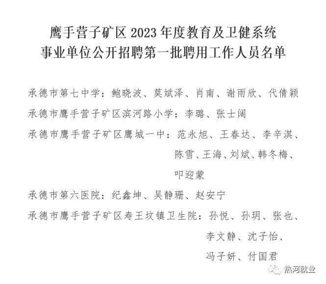 鹰手营子矿区自然资源和规划局招聘公告全面解析