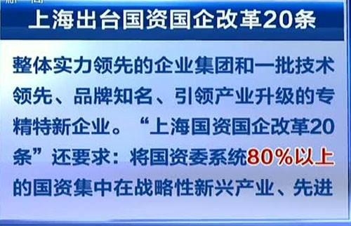 上海国企改革迈向高质量发展新征程