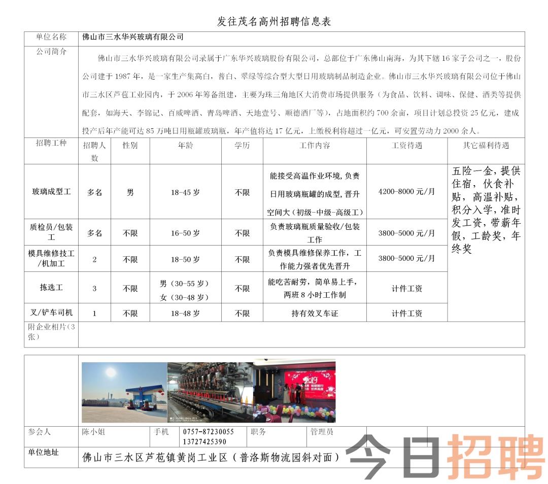 化州最新招工动态与就业市场深度解析